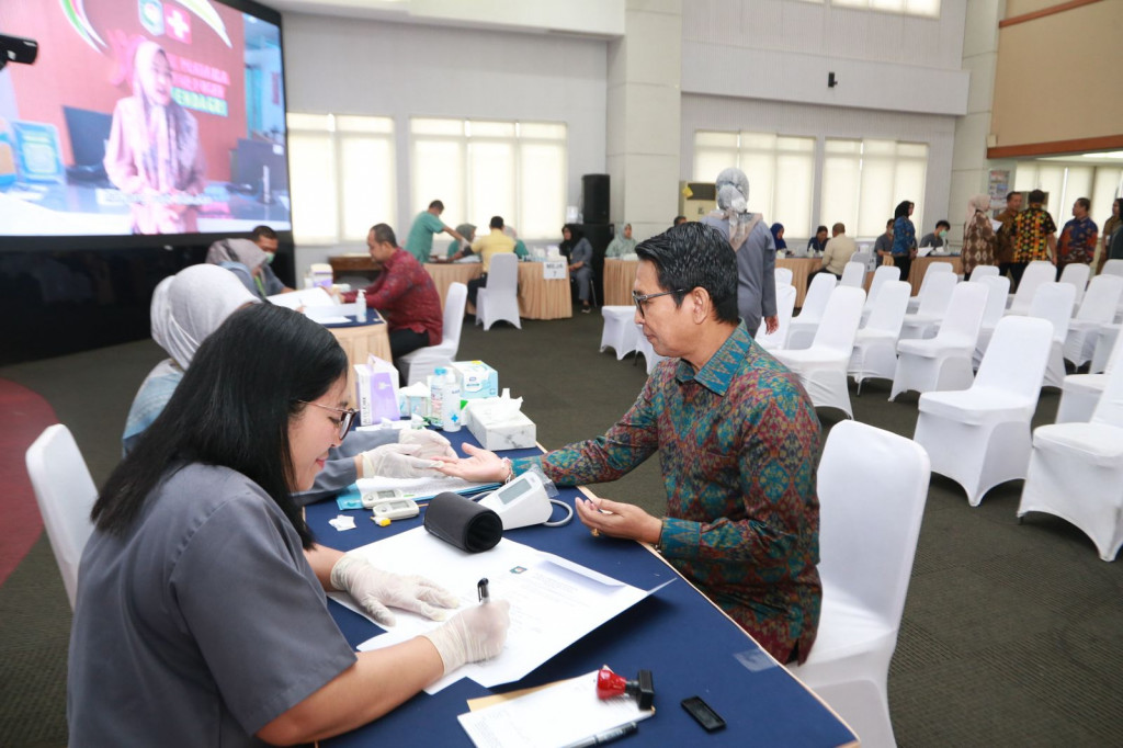 Bupati dan Wakil Bupati Badung Terpilih Ikuti Tes Kesehatan